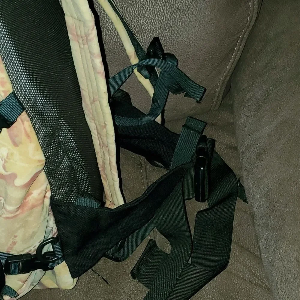 Vintage Bridger Mountain Internal Frame Backpack Daypack Camo Hiking Hunting